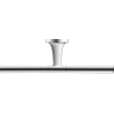 Duravit Starck T Toiletrolhouder - dubbel - zonder klep - chroom SW297077