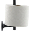 Duravit Starck T Reserverolhouder - 1 rol - zwart mat SW297109