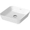 Duravit Cape Cod waskom vierkant zonder kraangat zonder overloop 43x43cm mat wit/wit SW297003