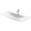 Duravit Viu meubelwastafel 1 kraangat met overloop 103x49cm wit SW297108