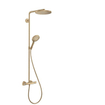 Hansgrohe Raindance Select Regendoucheset - thermostaat - hoofddouche 24cm - brushed bronze (brons) SW297592