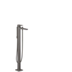 Hansgrohe Metropol afbouwdeel v. vrijstaande badkraan vloermontage met omstel met voorsprong vaste uitloop 23.5cm brushed black chroom SW297548