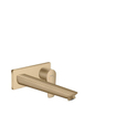 Hansgrohe Talis E afbouwdeel v. inbouw wastafelkraan met uitloop 22.5cm brushed bronze SW297622