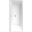 Villeroy & boch Collaro bad rechthoek 160x75cm met badwaste stone white SW354252