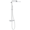GROHE Euphoria smartcontrol Regendoucheset Opbouw - hoofddouche vierkant 31cm - handdouche staaf - chroom SW209453