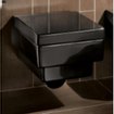 Villeroy & Boch Memento 2.0 closetzitting met deksel met softclose en quick release graphite SW354321