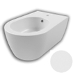 Royal Plaza Novia wandbidet met overloop 1 kraangat mat wit SW395346