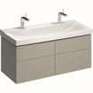 Geberit Xeno2 wastafelonderkast 4 laden 117,4x46,2cm greige SW417411