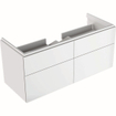 Geberit Xeno2 wastafelonderkast 4 laden 137,4cm wit SW417675