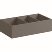 Geberit Xeno2 lade indeler groot-H 37.3x20.8x9.8cm sculturagrijs SW417448