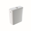 Geberit iCon Square duoblokreservoir 42,5x37,5cm m. zij- of onderaansluiting wit SW417098