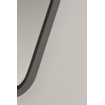 Royal plaza Intent spiegel rechthoekig ronde hoeken 80x40 mat zwart SW395126