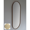 Royal plaza Intent spiegel ovaal met lijst 90x38cm mat goud SW395130