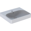 Geberit Smyle fontein 50cm 1 kraangat met overloop wit SW422335
