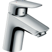 Hansgrohe Logis lowflow wastafelkraan met waste chroom GA42178