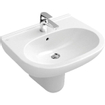 Villeroy en Boch O.novo wastafel 60x49cm zonder overloop 1 kraangat ceramic+ wit 0124135