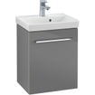 Villeroy en boch Avento wastafelonderkast 417x520x346 1xdeur scharn.links crystal grey SW59874