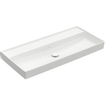 Villeroy & Boch Collaro meubelwastafel 100x47cm zonder overloop zonder kraangaten ceramic+ wit SW358333