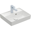 Villeroy & Boch Collaro fontein 45x37cm met overloop 1 kraangat wit SW358349