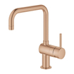 GROHE Minta Keukenkraan - hoog - draaibare u uitloop - warm sunset geborsteld SW354693