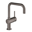 GROHE Minta Keukenkraan - hoog - draaibare u uitloop - hard graphite glans SW354664