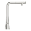 GROHE Zedra Keukenkraan - hoog - uittrekbare l uitloop - supersteel geborsteld SW392215