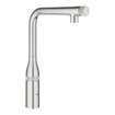 GROHE Essence Keukenkraan - hoog - draaibare/uittrekbare uitloop - supersteel geborsteld SW392218