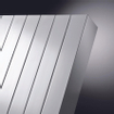Vasco V100 Zaros V Designradiator 450X2000mm 1923 watt wit structuur 7241424