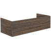 Royal plaza Intent wastafelonderkast 100x45x30cm 1 lade eiken bruin SW477349