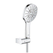GROHE Rainshower SmartActive 130 Handdoucheset - 3 straalsoorten - rond - met houder - verstelbaar - gladde slang - 150cm - chroom SW471469