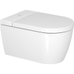 Duravit SensoWash Starck F Lite douchewc - 37.8x57.5cm - spoelrandloos - met closetzitting - glans wit SW420600