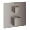 Grohe Grohtherm Cube Mengkraan inbouw - 2 knoppen - mengkraan - brushed hard graphite SW438900