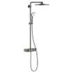 GROHE Euphoria SmartControl Regendoucheset hoofddouche 31cm - hannddouche rond - brushed hard graphite SW439093