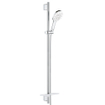 GROHE Rainshower SmartActive 130 Glijstangset - 90cm - ronde handdouche - 3 straalsoorten - gladde doucheslang - met zeepschaal - chroom SW472428