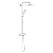 GROHE Rainshower SmartActive Regendoucheset Opbouw - hoofddouche 31cm - handdouche rond - moon white SW472412