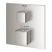 Grohe Grohtherm Cube Mengkraan inbouw - 2 knoppen - mengkraan - supersteel SW438973