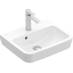 Villeroy & Boch O.novo fontein 45x37cm m.1 kraangat met overloop ceramic+ wit SW448385