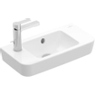 Villeroy & Boch O.novo fontein 50x25cm m.1 kraangat met overloop ceramic+ wit SW448396