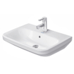 Duravit Durastyle wastafel 60x44cm 1 kraangat wit SW54109