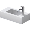 Duravit Vero fontein 50x25cm met kraangat rechts met overloop Wondergliss wit 0291636