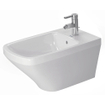 Duravit DuraStyle wandbidet 37x62cm met overloop met kraangat met wondergliss wit SW54178