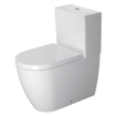 Duravit ME by Starck duoblokpot diepspoel vario zonder reservoir 37x65cm met wondergliss wit SW84188