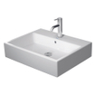 Duravit Vero Air (meubel) wastafel zonder kraangat zonder overloop 60x47cm met WonderGliss wit SW156977