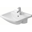 Duravit Philippe Starck 3 halfinbouw wastafel 55x46cm wit 0316415