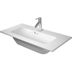 Duravit Me by starck wastafel 83x40cm 1 kraangat overloop wit SW227685