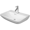 Duravit ME by Starck wastafel compact 1 kraangat met overloop 60x40cm wit SW333880