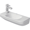 Duravit DuraStyle fontein met overloop zonder kraangat 50x22cm met wondergliss wit SW54120