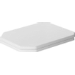 Duravit Series 1930 WC-zitting 36.7x43.7x3.6cm met softclose met quickrelease Kunststof wit Glanzend SW353748