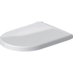 Duravit Starck 3 WC-zitting - 43x45x5cm - Kunststof wit Glanzend 0290518