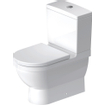 Duravit Philippe Starck 3 duoblokpot diepspoel vario zonder reservoir met Wondergliss wit 0314412